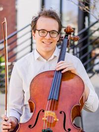 CMS instructor Aidan Sullivan, cello