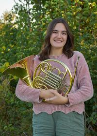 CMS instructor Nora Lemmon, French horn