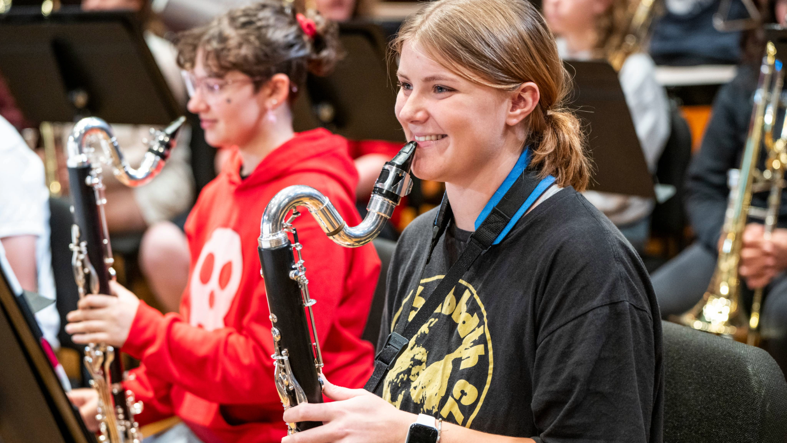 Symphonic Band rehearsal